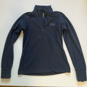 Mountain Hardwear Women's Pullover Quarter Zip Grey